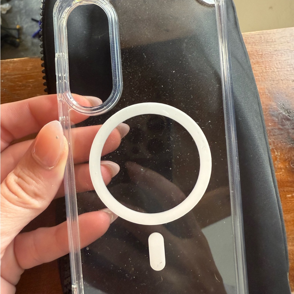 Samsung galaxy 25 edge clear hard case